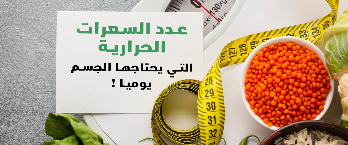 عدد السعرات الحرارية التي يحتاجها الجسم يوميا