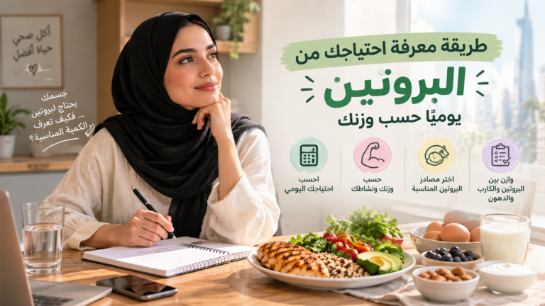 طريقة معرفة احتياجك من البروتين